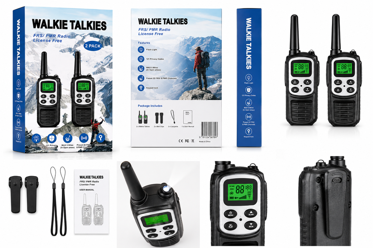 Walkie-Talkies 2er-Set